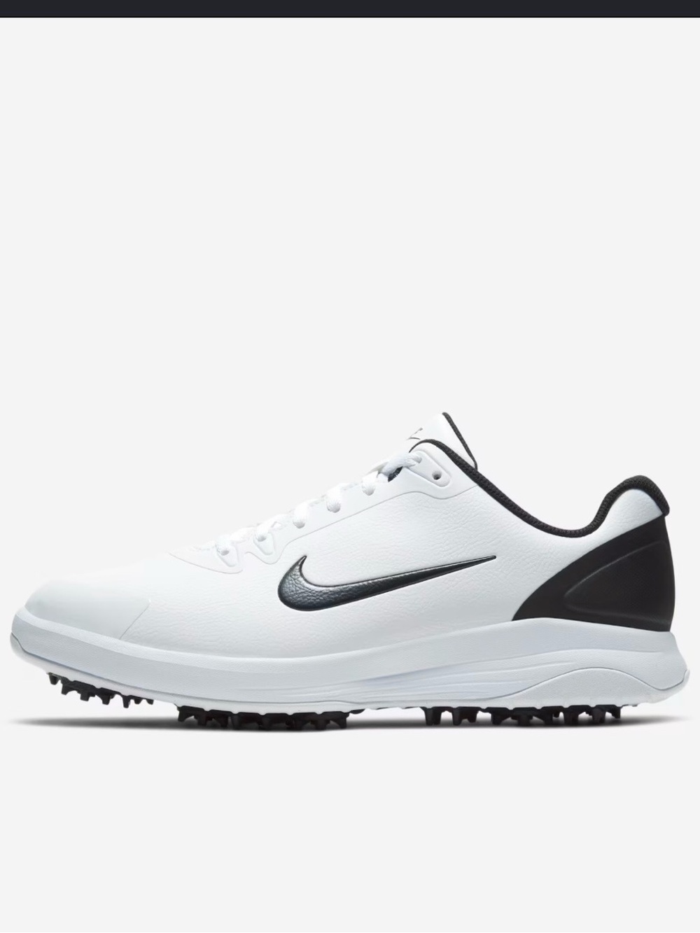 Nike Infinity Men’s White and Black Golf Shoe. Size 8.5